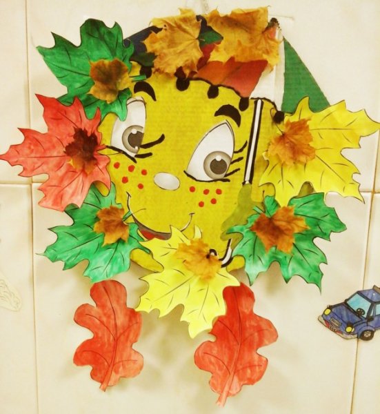 Аппликация осенняя фантазия