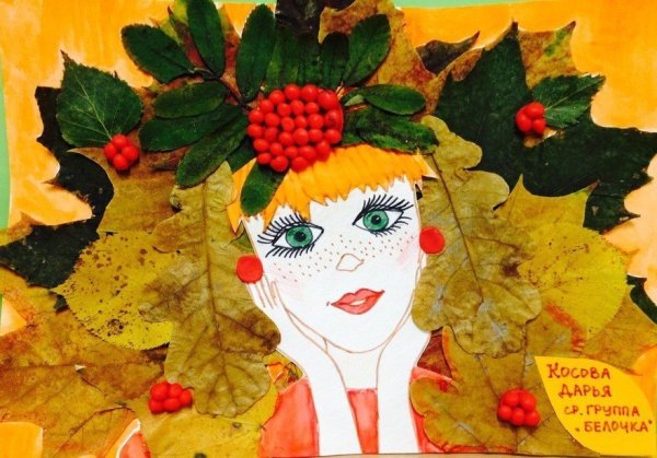 Краски осени поделки в детский сад