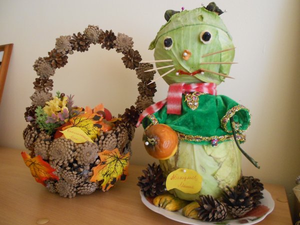 Осенние поделки в садик