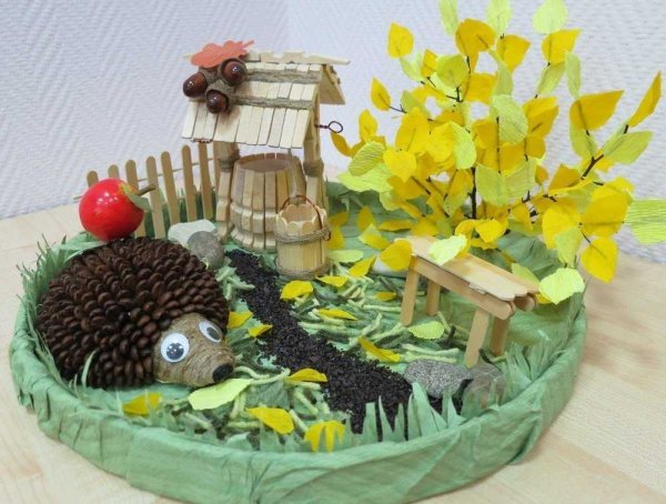 Поделка в садик осень