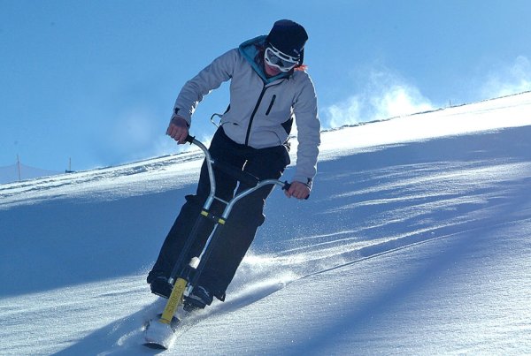 Зимний самокат