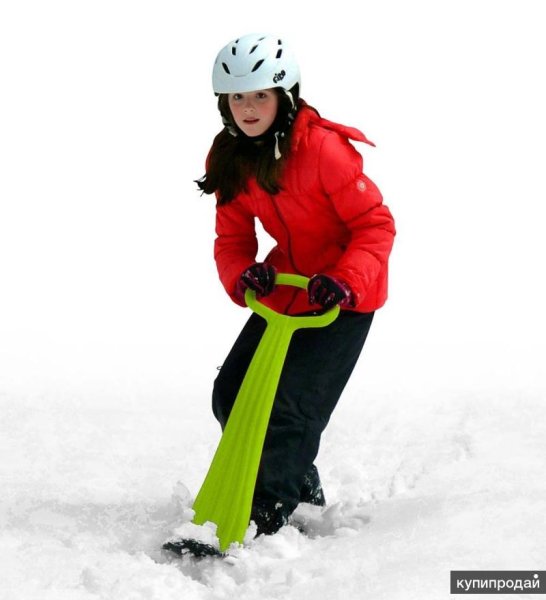 Зимний сноуборд с ручкой