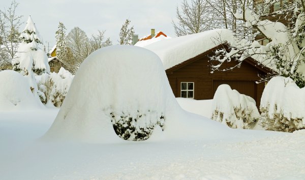 Большие сугробы