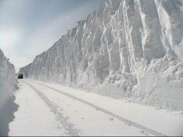 Териберка дорога сугроб