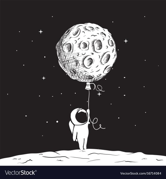 Космонавт держит землю