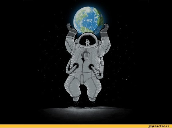 Веселый космонавт