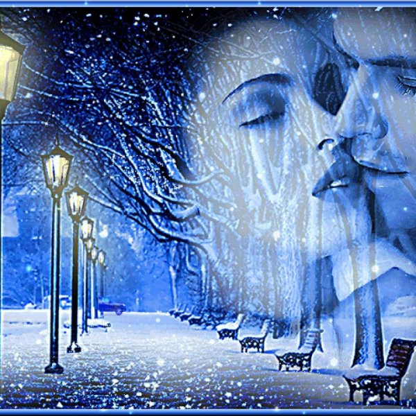 Холодный зимний вечер