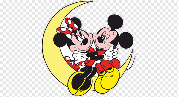 Микки на белом фоне