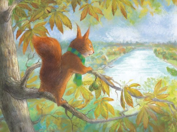 Петра Браун (Petra Brown) иллюстрации зимние