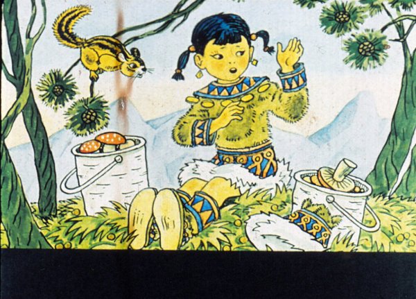 Бурятская сказка девочка Луна