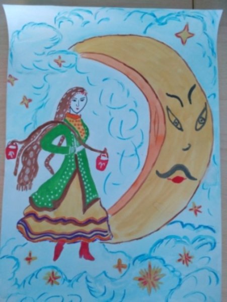 Иллюстрации к башкирским народным сказкам для детей