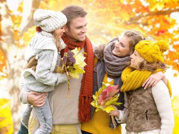 Семья осень