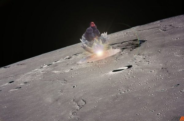 Ядерный взрыв на Луне