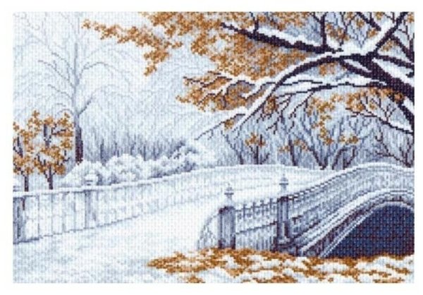 Вышивка Матренин Посад зима