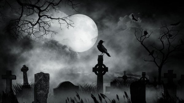 Страшное кладбище