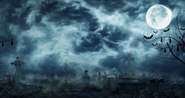 Небо Хэллоуин