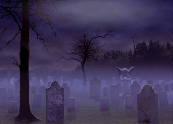 Кладбище ночью