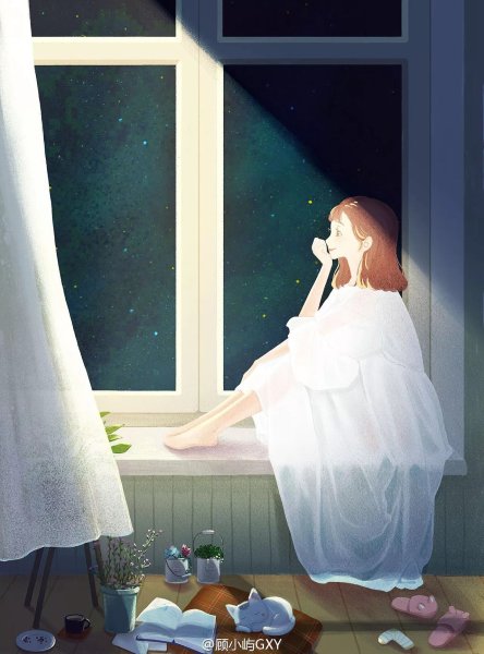 Девушка у окна