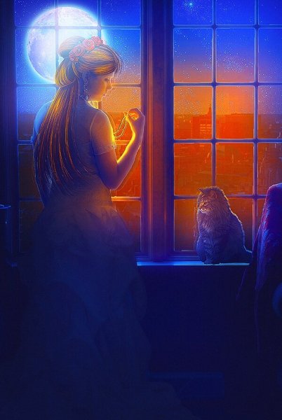 Женщина в окне