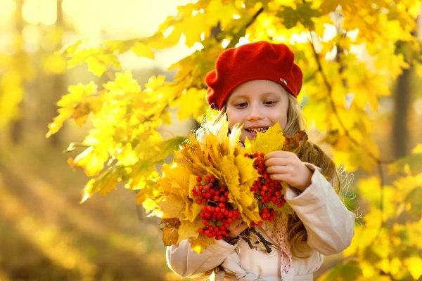 Золотая осень для детей