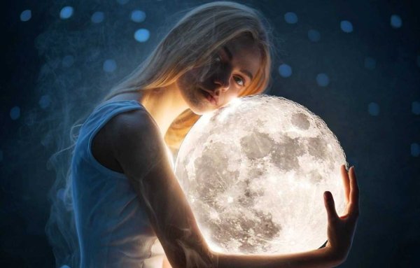 Полнолуние девушка