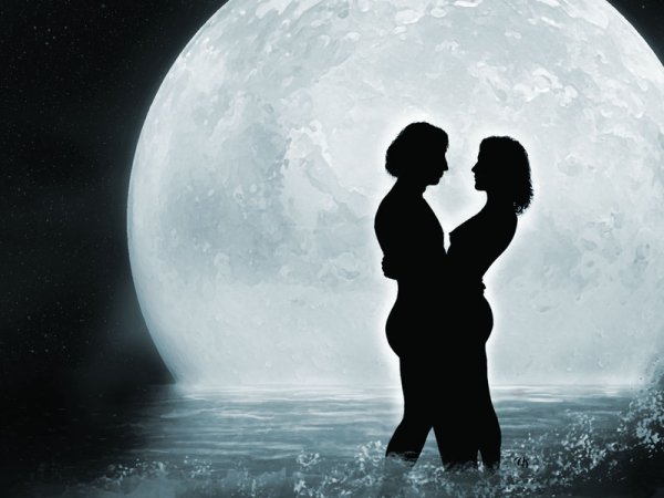 Влюбленные ночью