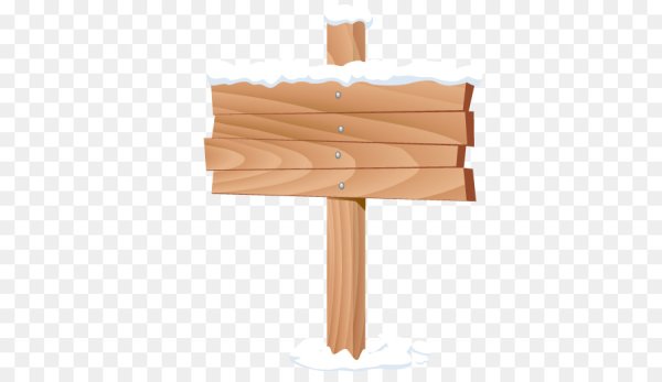 Деревянная табличка в негу