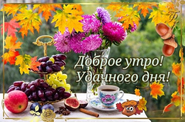 Доброе осеннее утро четверга