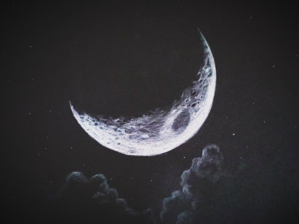 Луна арт