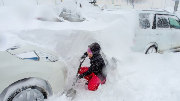 Зима на Сахалине 2022