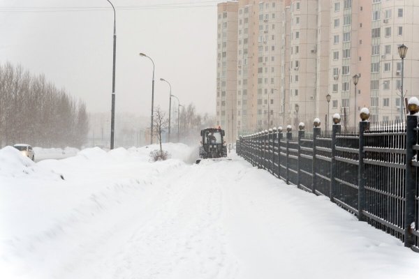 Много снега в Москве