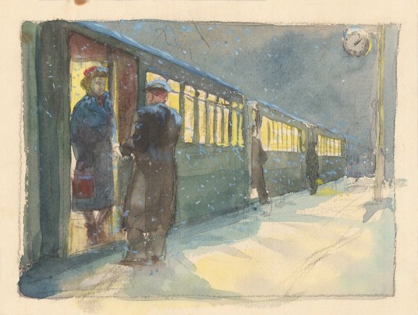 Константин Паустовский снег