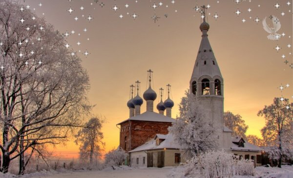 Лобня Церковь зима