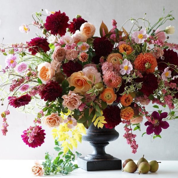 Букет из осенних цветов