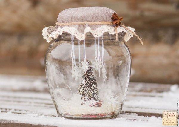 Зимние баночки