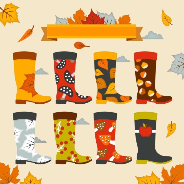 Аппликация сапоги