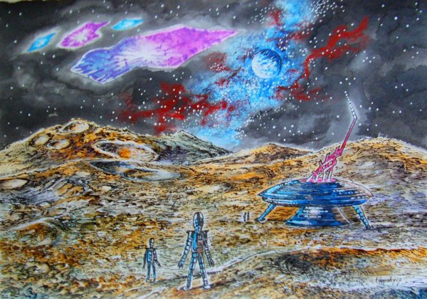 Фантастика в живописи к Солярису