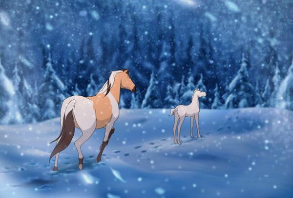 Спирит Гейст и снег