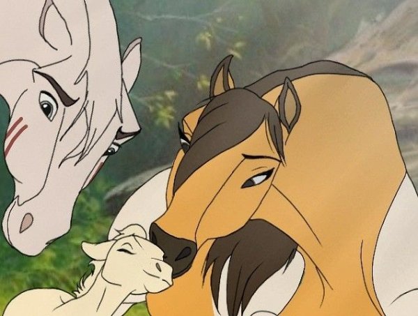 Спирит Гейст жеребёнок