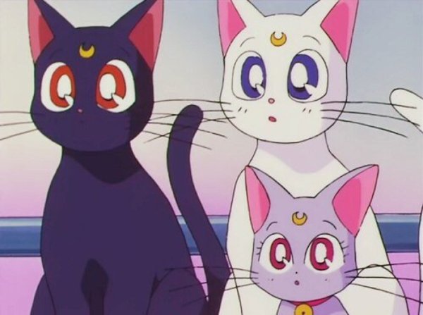 Sailor Moon Луна Артемис и Диана