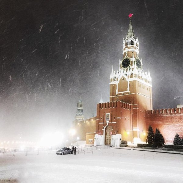 Кремль зимой