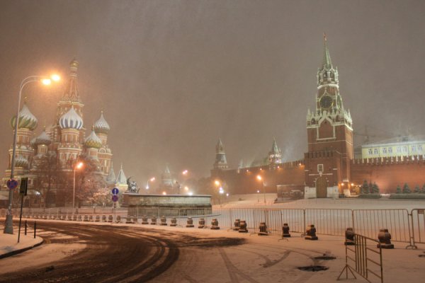 Кремль зимой