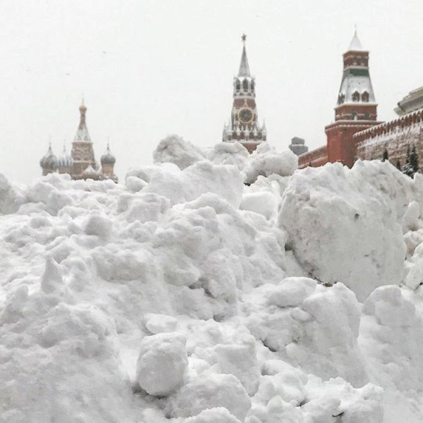 Самая Снежная зима в Москве