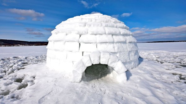Иглу жилище эскимосов