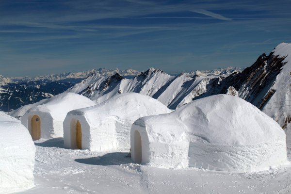 Иглу зимнее жилище эскимосов