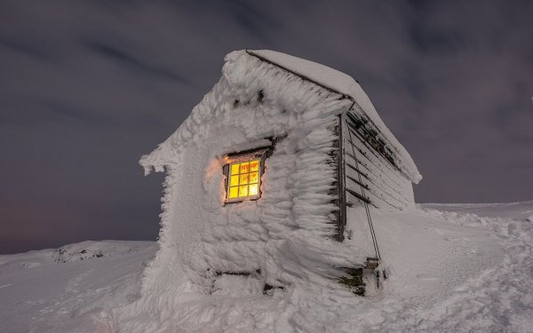 Хаттфьелльдал Норвегия избушка