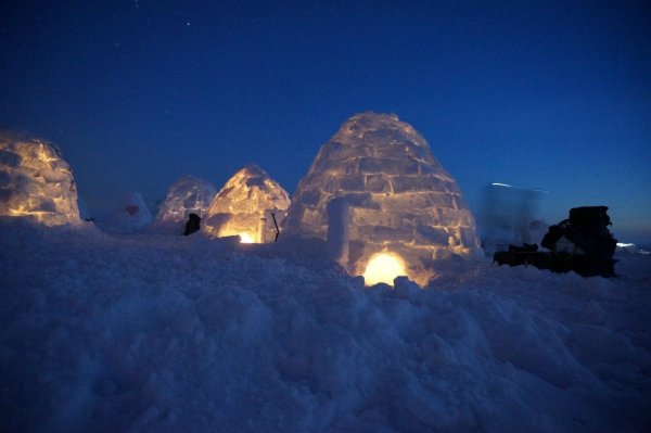 Иглу жилище эскимосов