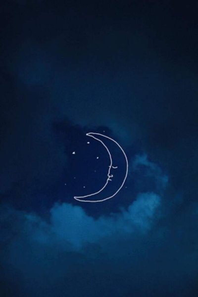 Луна и звезды Минимализм