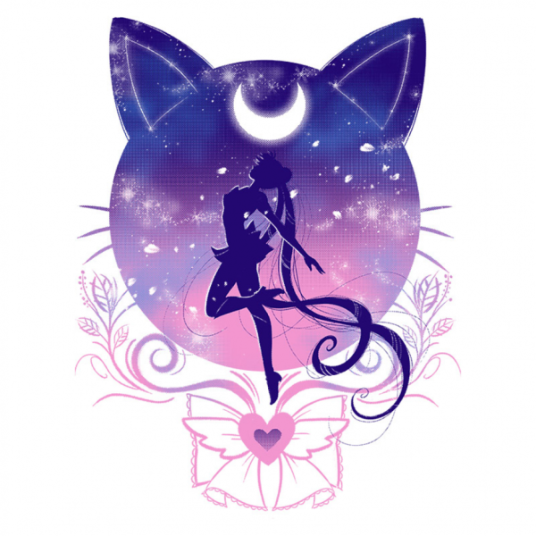 Sailor Moon Луна кошка
