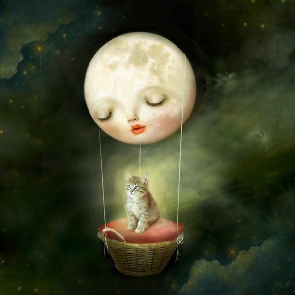 Луна сюрреализм